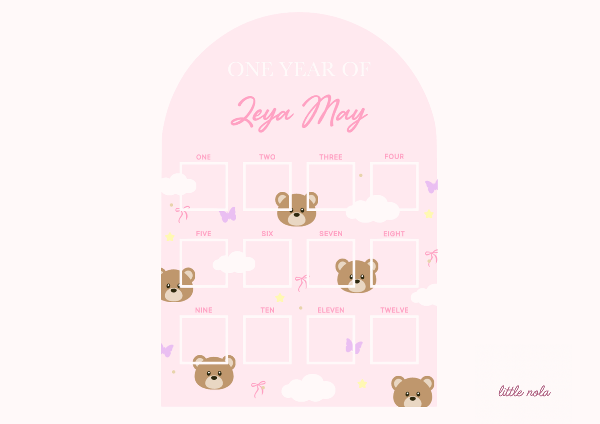 Teddy Sweet Photo Board