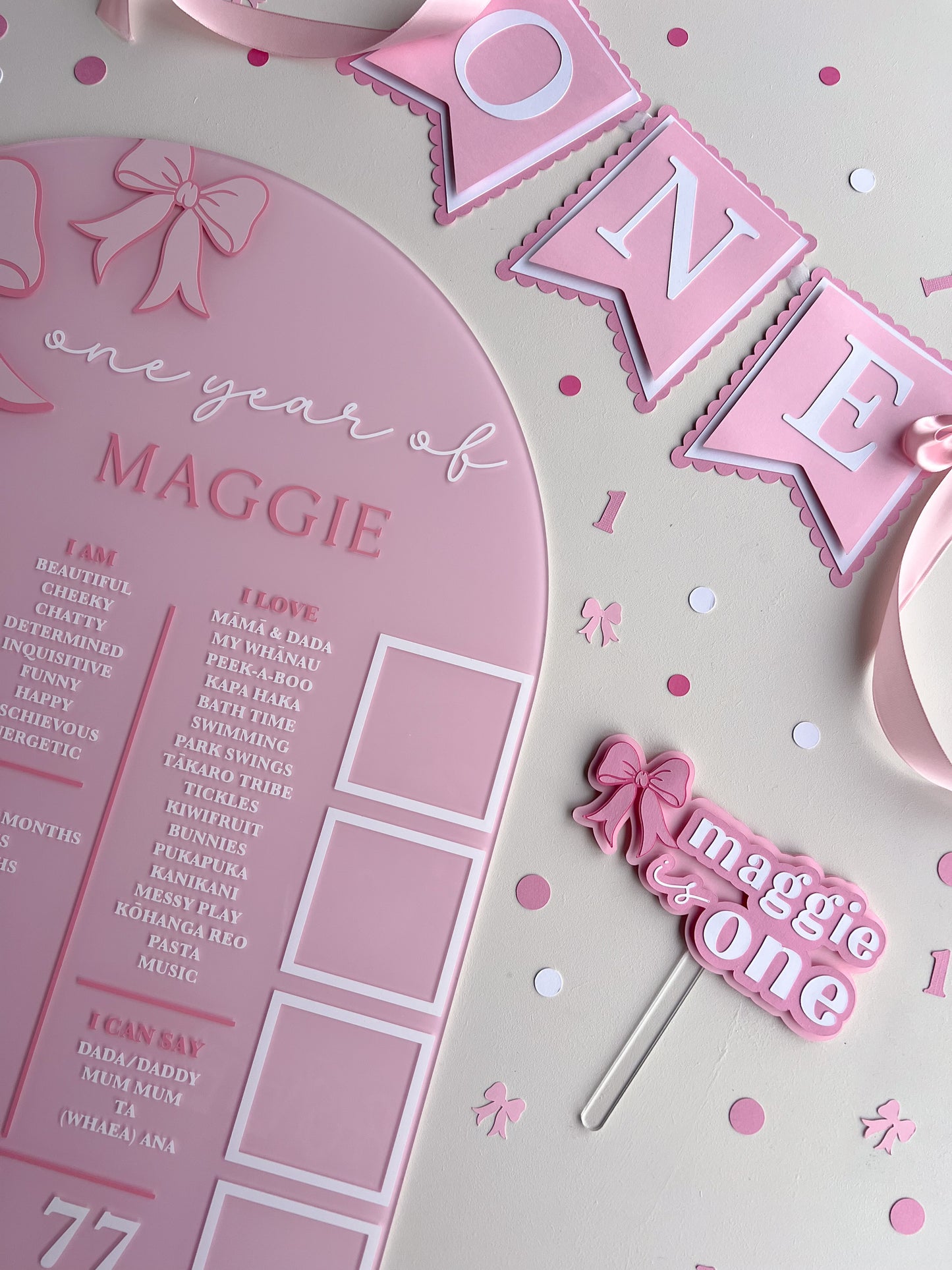 Bow Confetti Mix