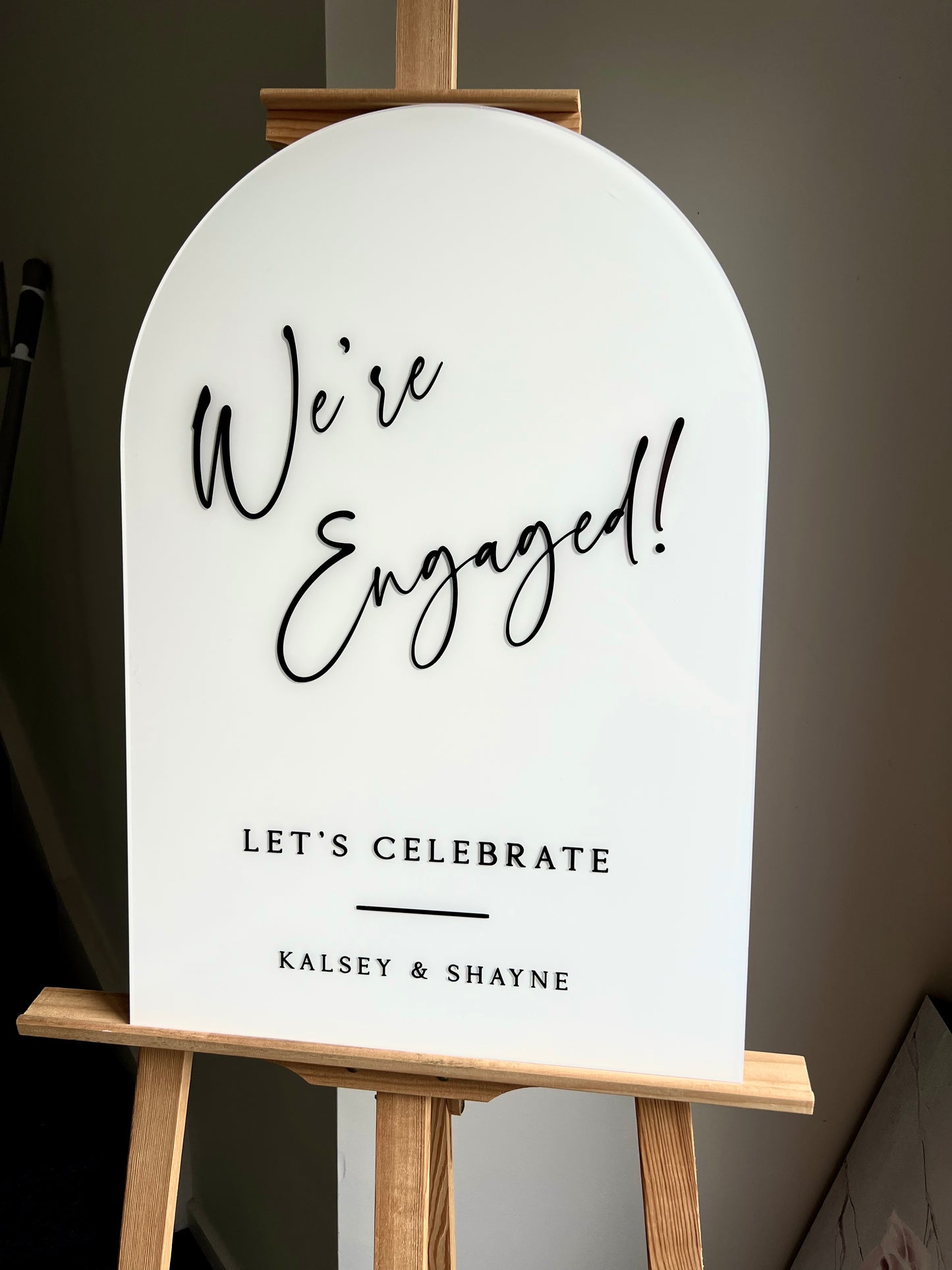 Engagement Party Sign (SAMPLE)