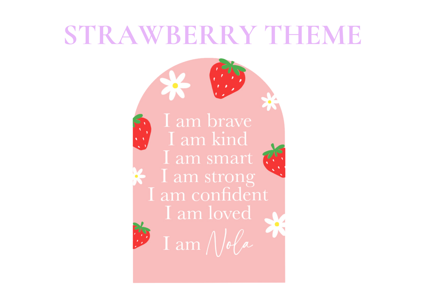 Playful Affirmations Arch