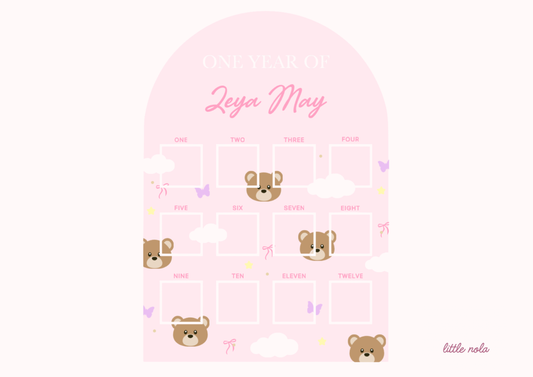 Teddy Sweet Photo Board