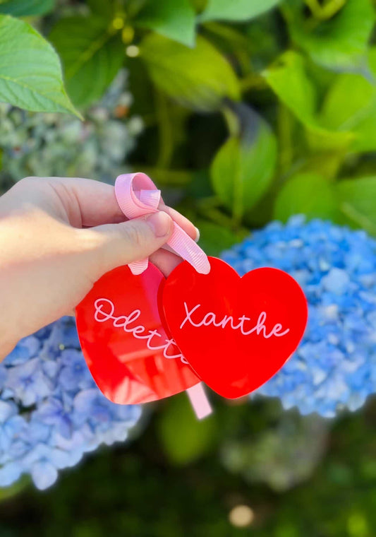 Valentine's Day Name Tag