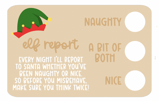 Elf Report Magnet