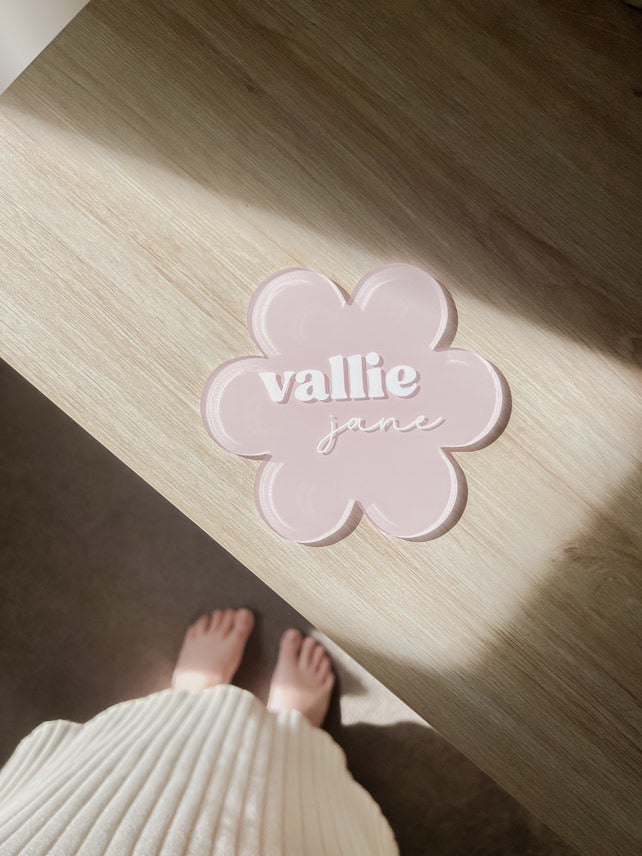 Newborn Name Plaque