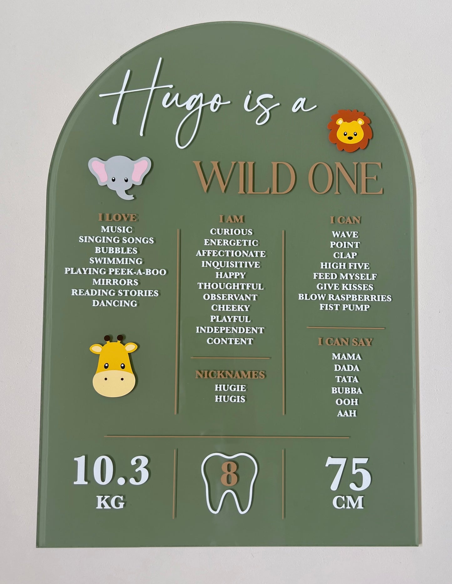 Milestone Birthday Board