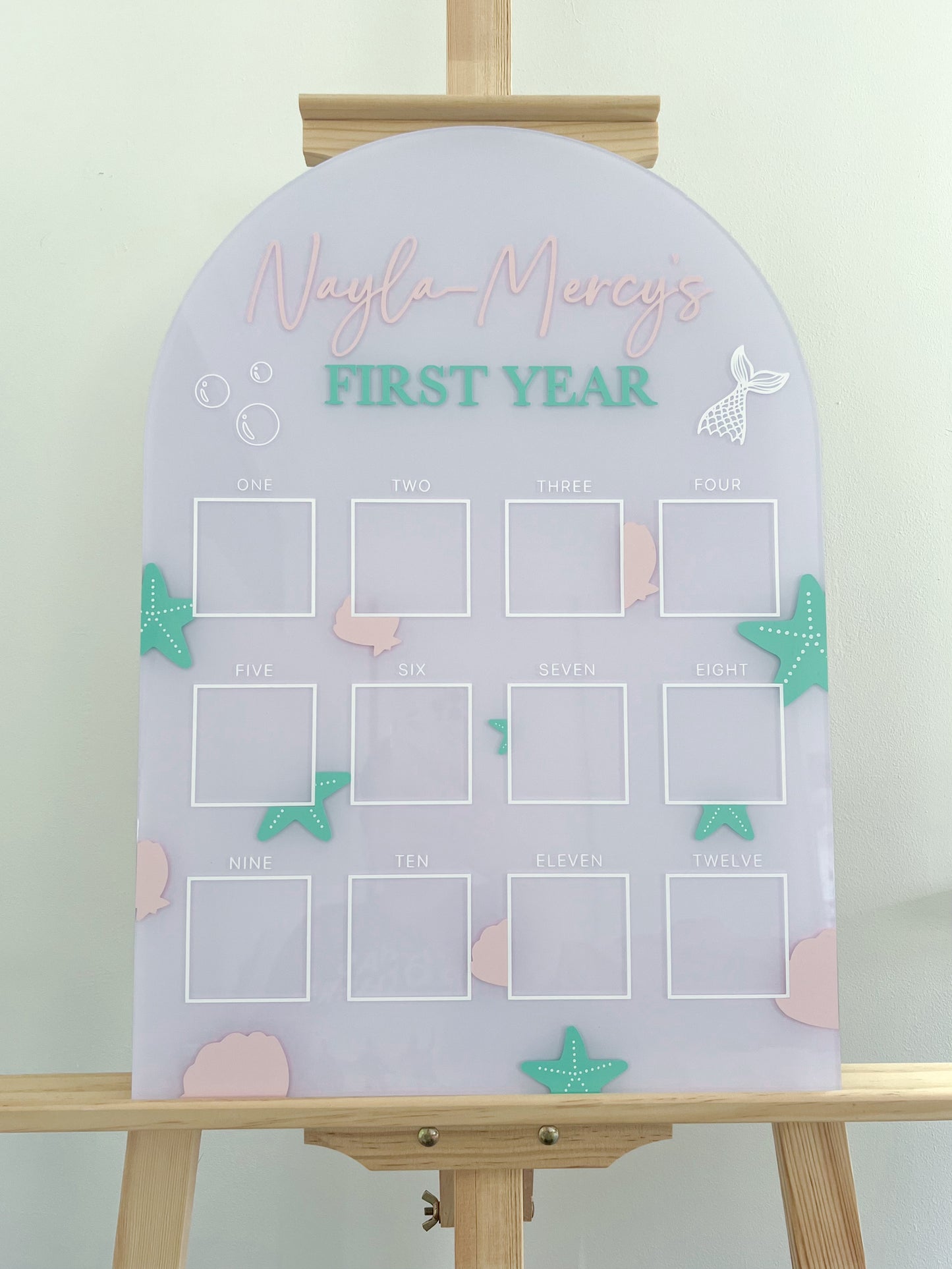 My First Year Photo Board