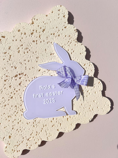 My First Easter Plaque - Bunny