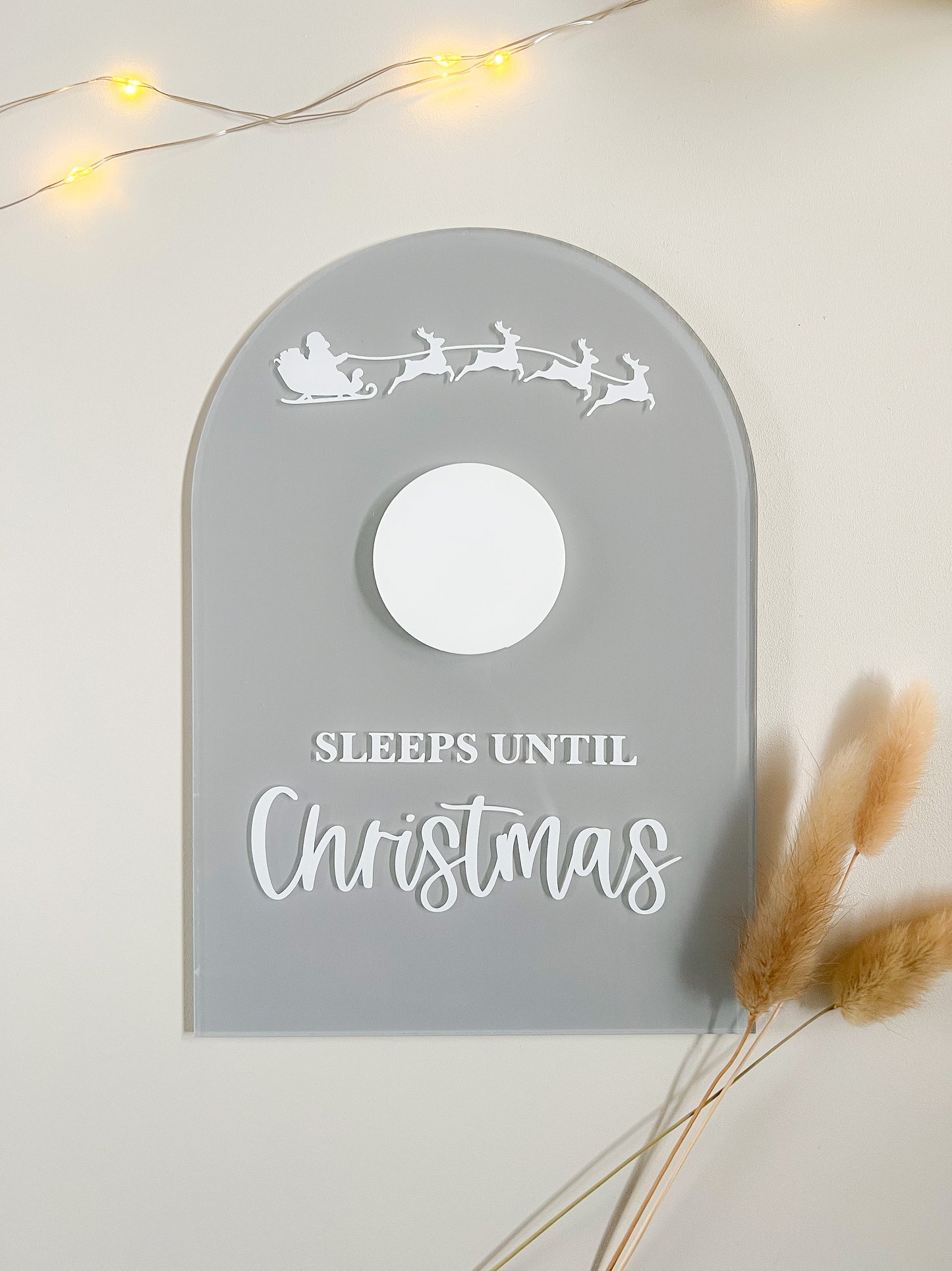 Sleeps Until Christmas Arch