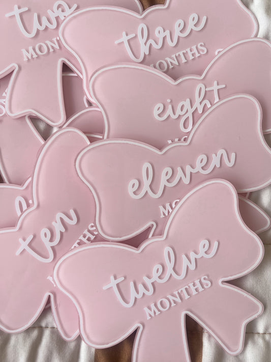 SAMPLE SET - Bow Milestone Set