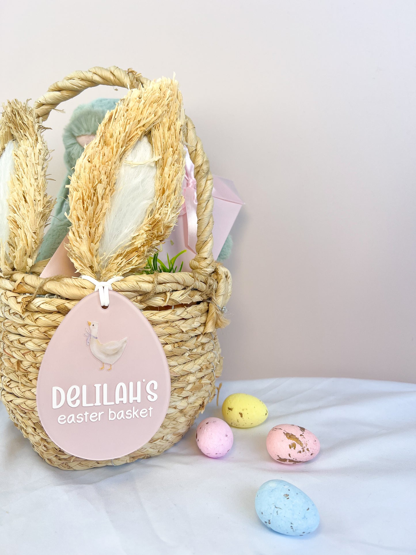 Easter Basket Egg Tag