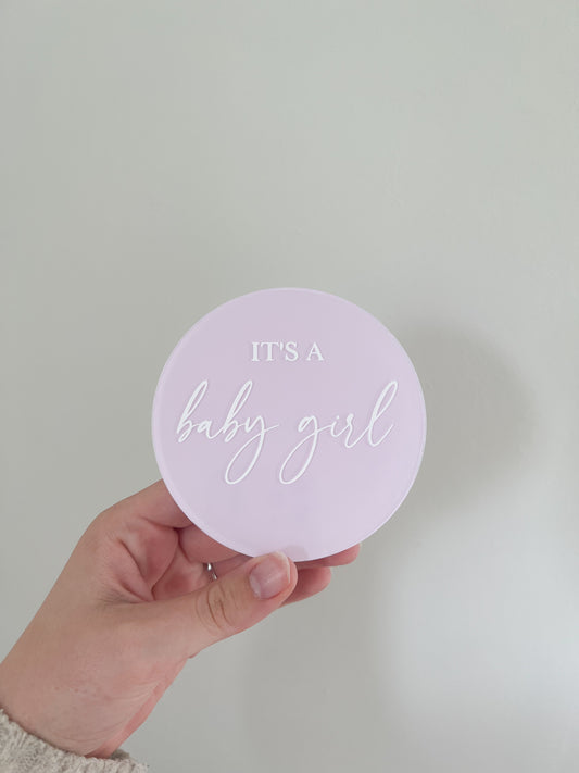 Birth Announcement Plaque