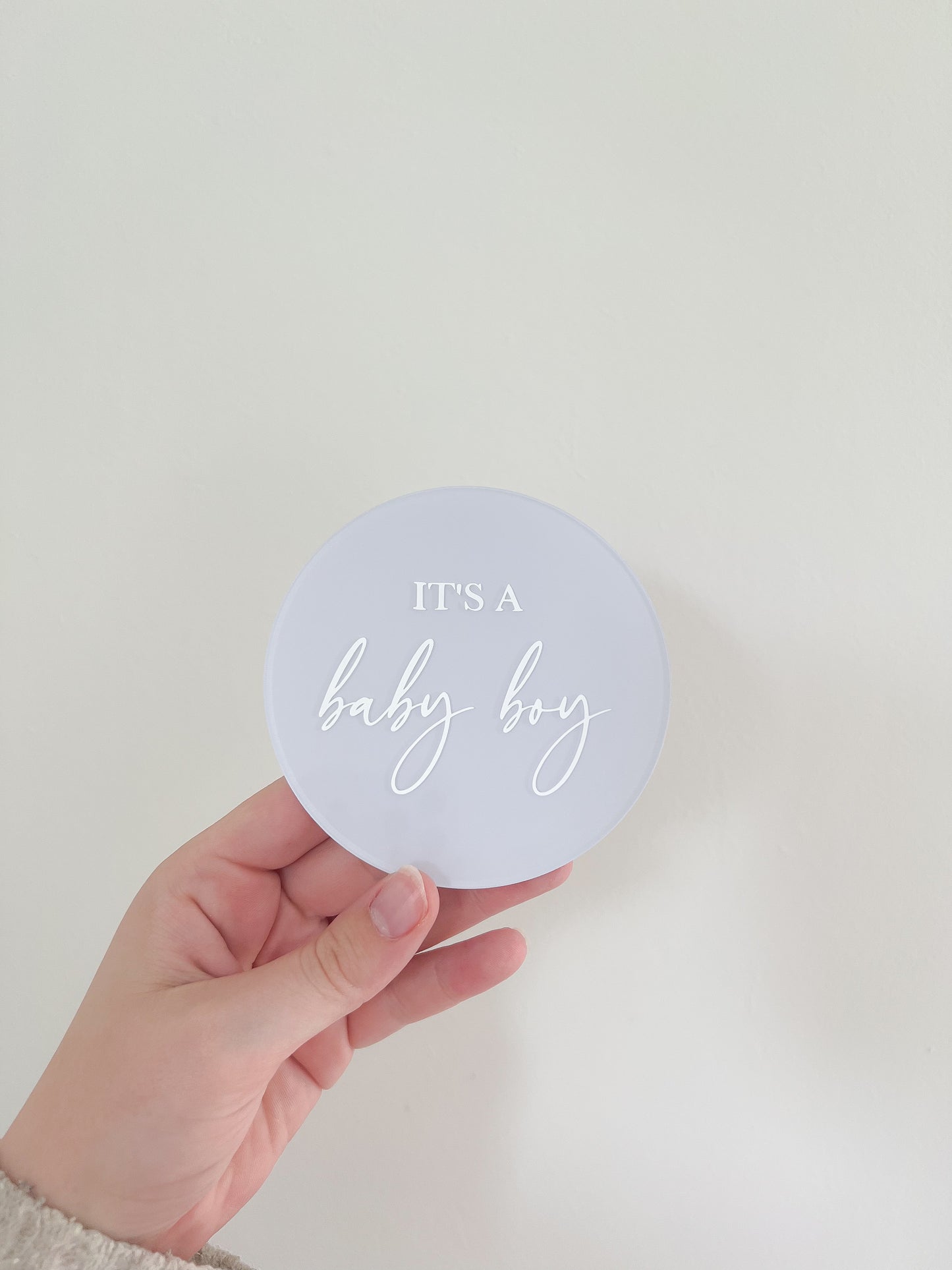 Birth Announcement Plaque