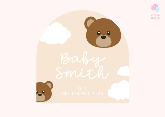 Pregnancy Announcement - Teddy Bear