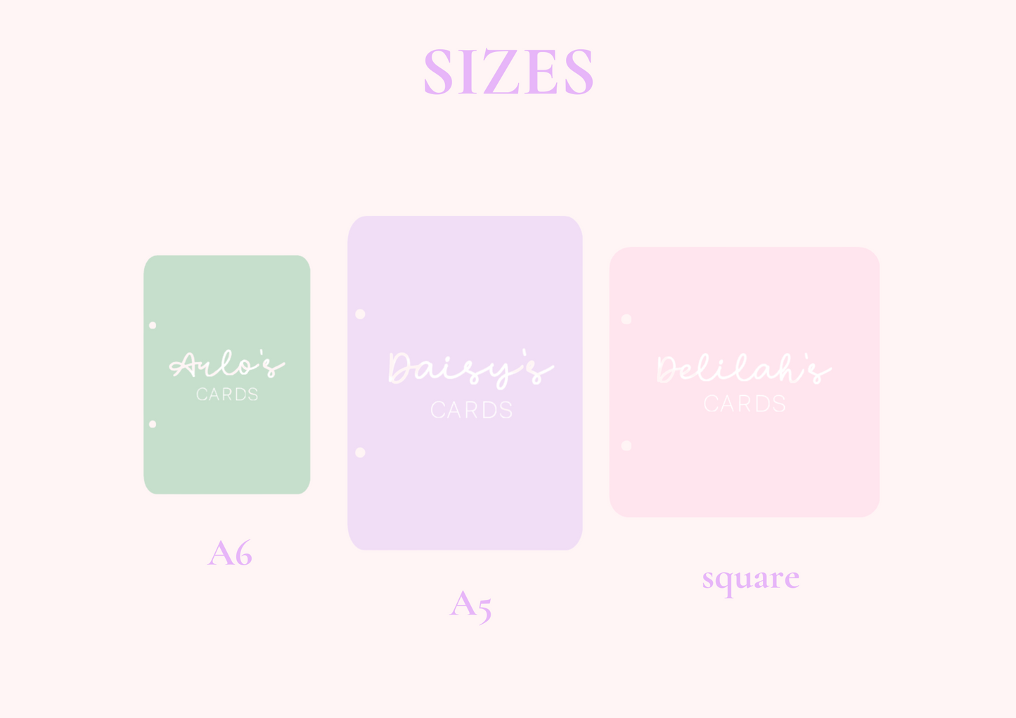 Birth Details Card Binder (PRE-ORDER)